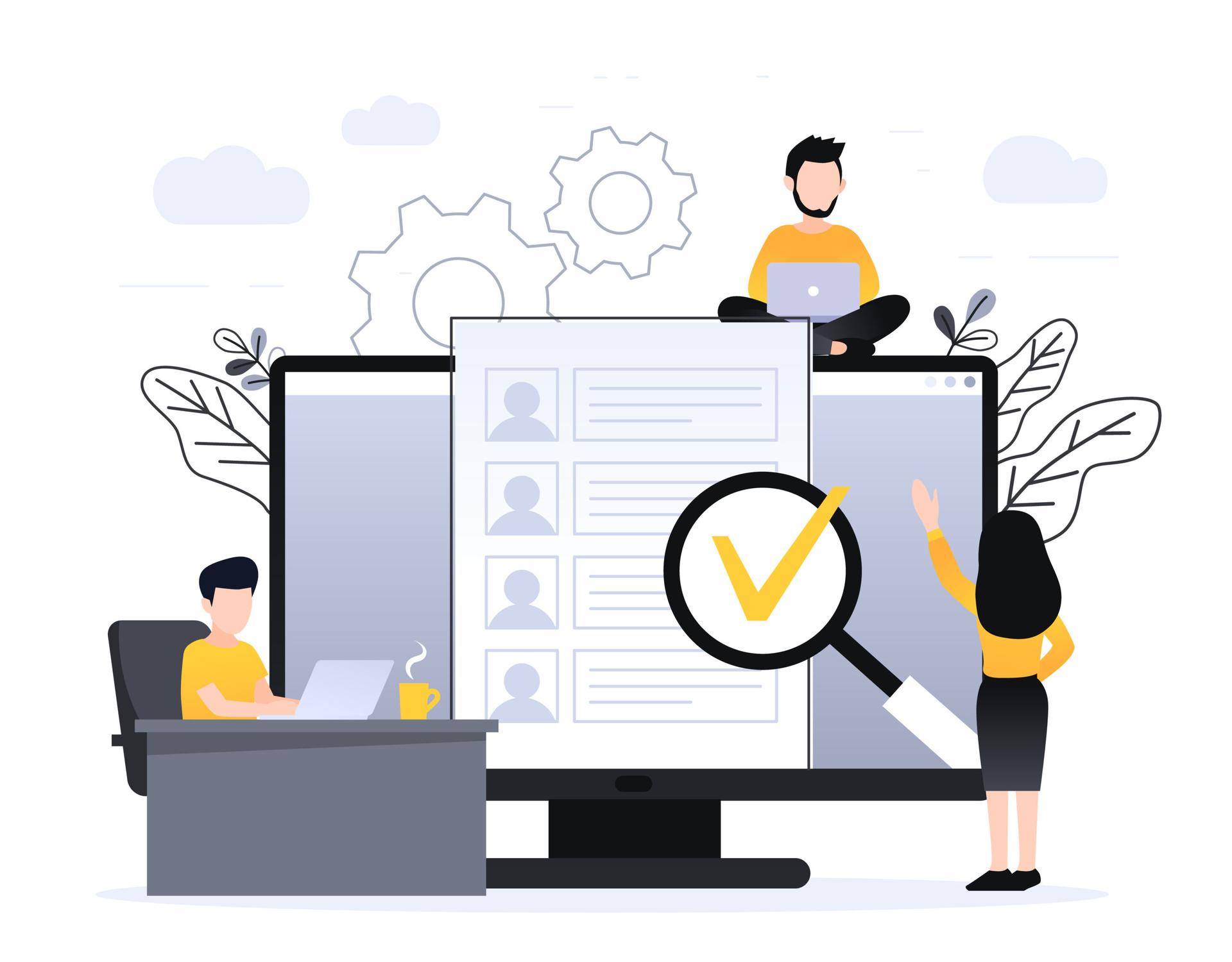 QA tester performing manual software testing with exploratory techniques